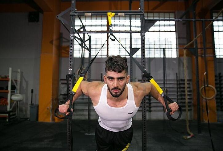 Système de Suspension TRX PRO P3 Fitness Tech Jaune 3/6