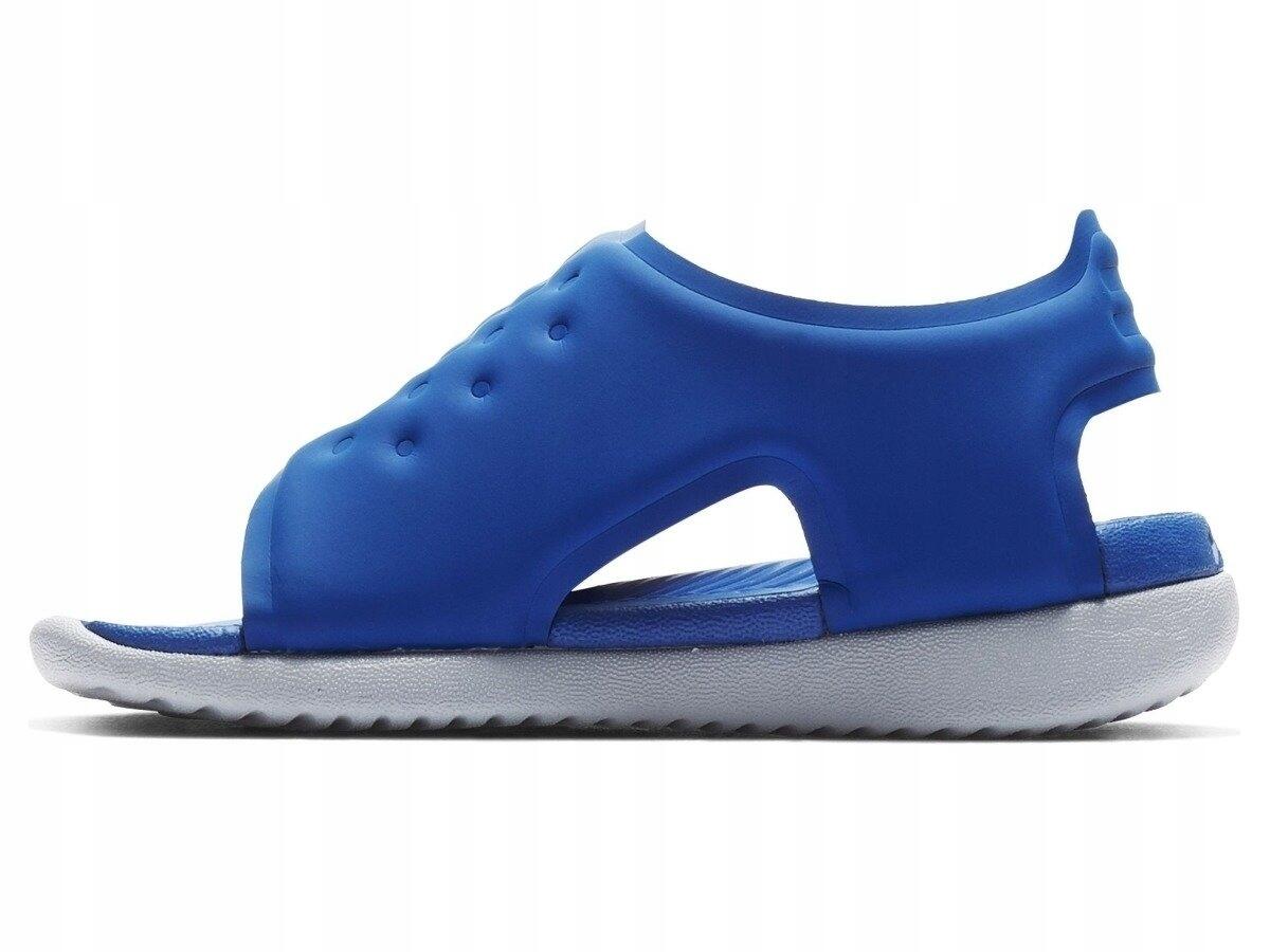 SANDAŁY dziecięce NIKE SUNRAY aj9077-400 lekkie na rzepy piankowe 19,5 7/7