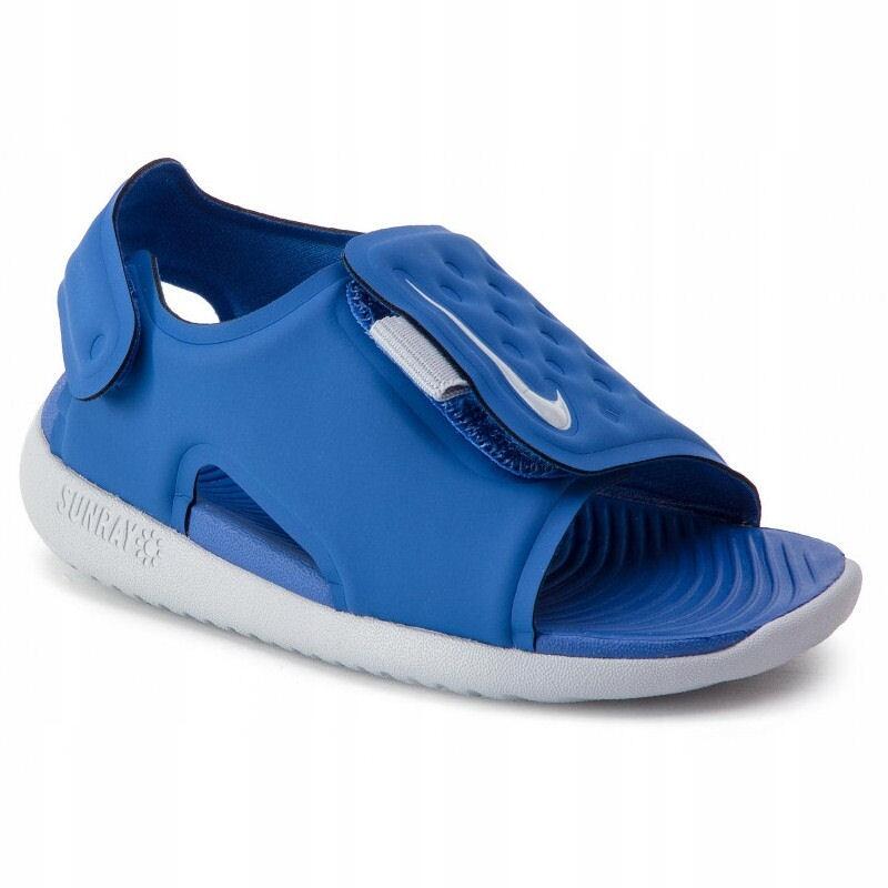 SANDAŁY dziecięce NIKE SUNRAY aj9077-400 lekkie na rzepy piankowe 19,5 1/7