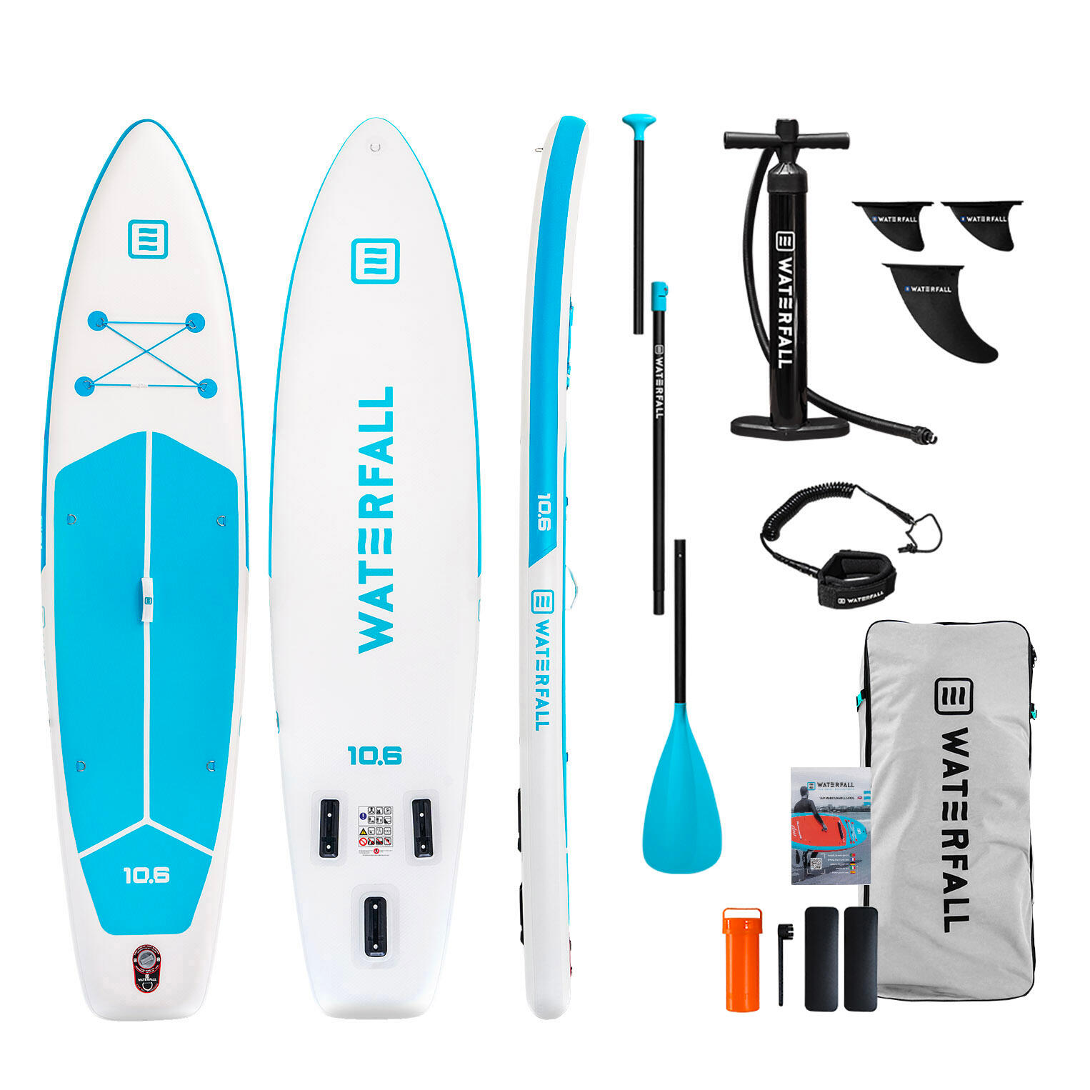 WATERFALL TABLA PADDLE SURF HINCHABLE WATERFALL TOURING 10.6 AZUL