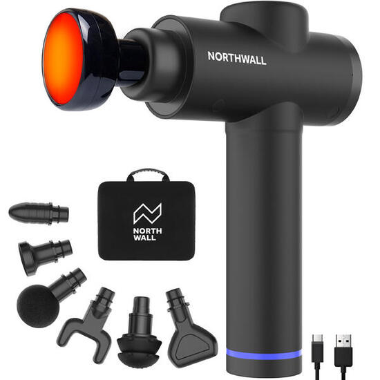 Pistolet de massage avec Chaleur - Massage Gun Professionnel - Northgun Prime