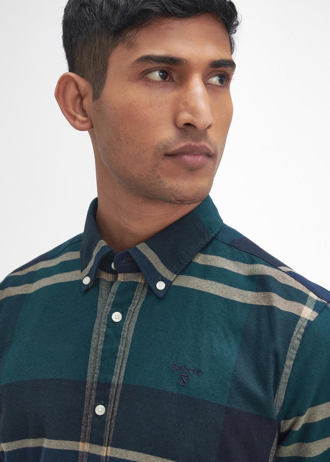 Chemise à carreaux - Homme 3/4