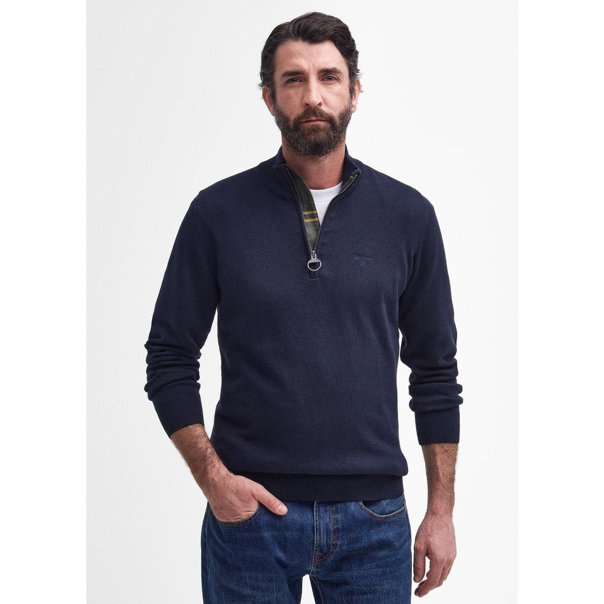 Barbour - Pull Camionneur - Homme - Pull - Bleu - Decathlon