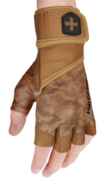 Harbinger Pro Wristwrap 2.0 Gewichtheffen Handschoenen Unisex Tan Groot 3/5