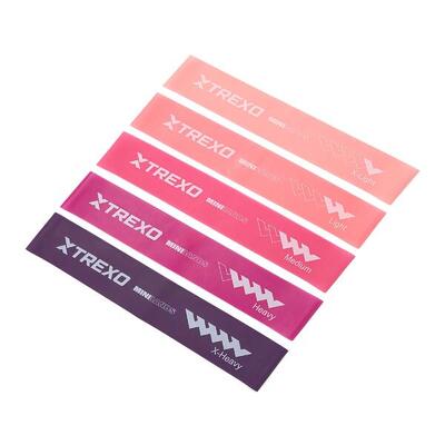 Zestaw gum do ćwiczeń XTREXO Mini Power Band TXO-B4Z053-ALL 5 szt.