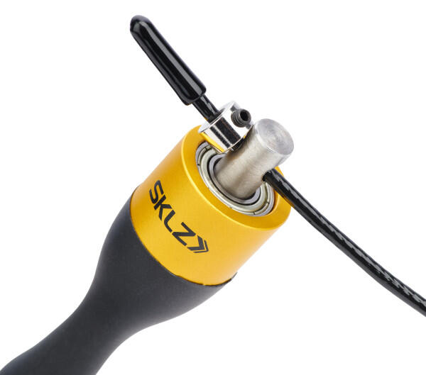 SKLZ Corda per Saltare Speed, Nero - Manico ergonomico, cavo resistente 304 cm 3/5