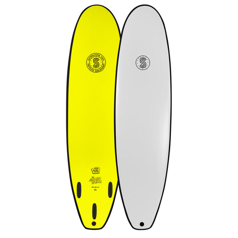 Softlite - Planche De Surf En Mousse Softlite Test Tube 6'0 Cool Grey - Planche De Surf - Gris - Taille Unique - Decathlon