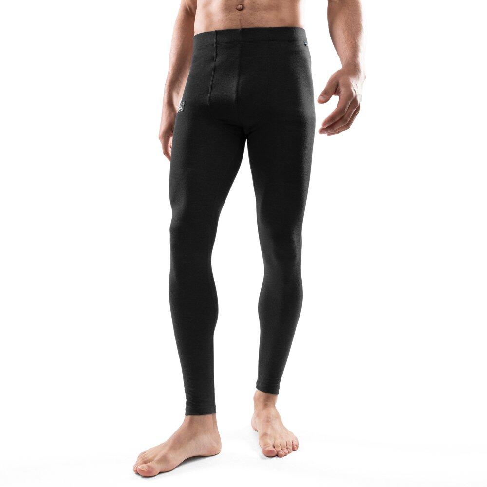 Calças térmicas interiores de lã para homem desportos de inverno ultimate kno