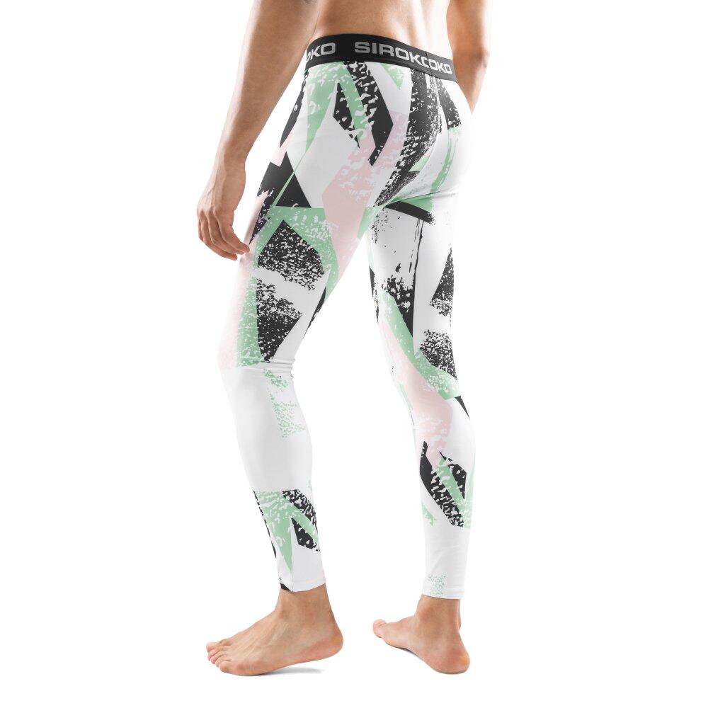 Leggings térmicos de hombre esquí y nieve Gouache Multicolor 2/8