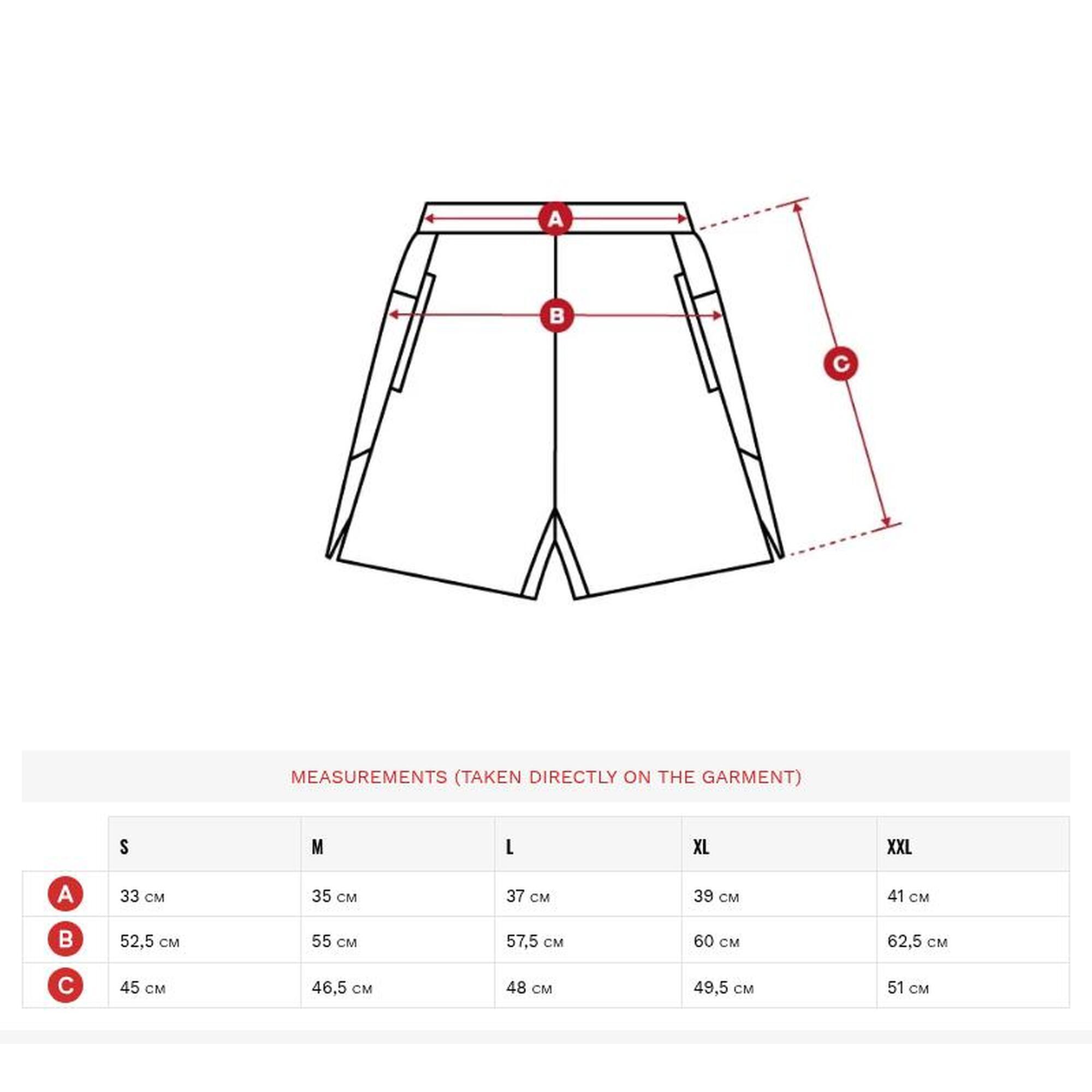 Pantaloni scurți de antrenament pentru bărbați Stellar Negru