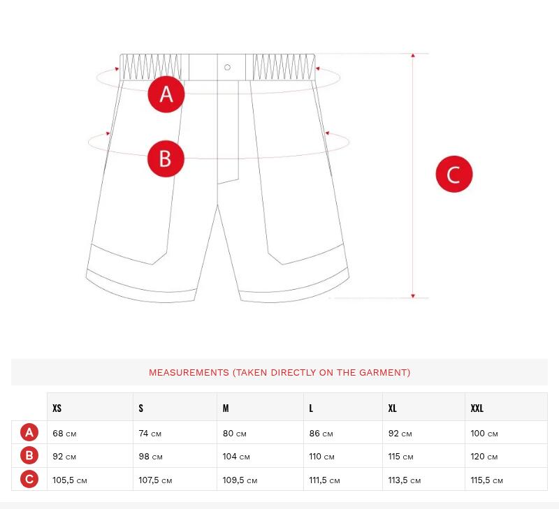 Calções de caminhada para homem Navajo Preto 7/8