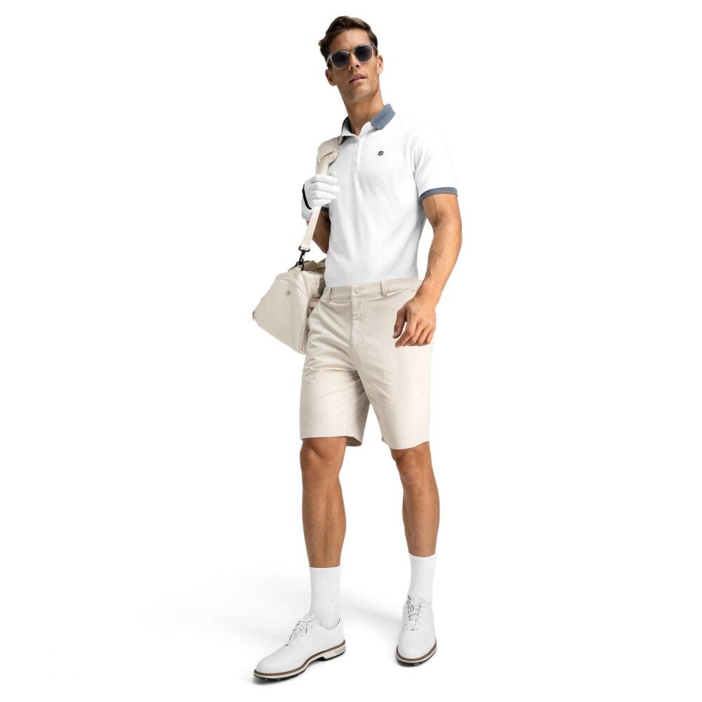 Short de golf homme Belfry Sand Beige 3/8