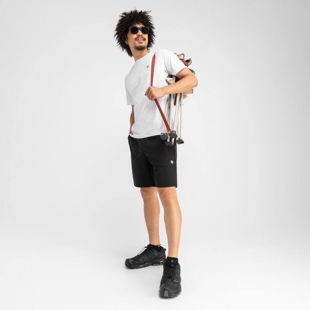 Calções de caminhada para homem Navajo Preto 3/8
