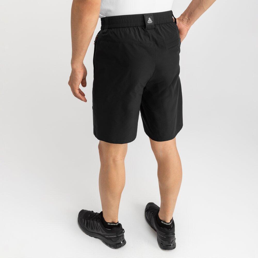 Calções de caminhada para homem Navajo Preto 2/8