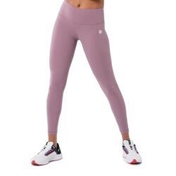 Leggings sport taille mi-haute Fitness Femme Luxe Mauve