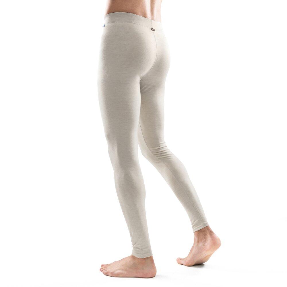 Pantaloni intimi termici da uomo in lana Sport invernali SRX Grit Beige 2/6