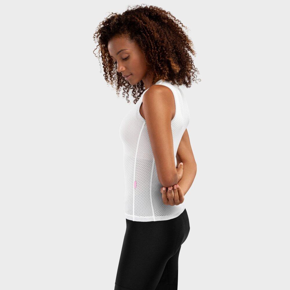 Damen Radsport fahrradbaselayer für Train Force Weiß 4/7