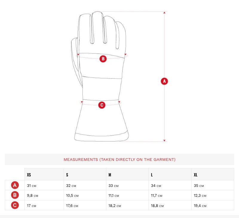 Gants thermiques de ski Sports d'hiver Homme et Femme MISTY Black Noir 7/7