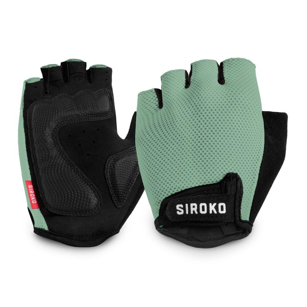 Luvas de ciclismo Homem e mulher Aero Green Verde