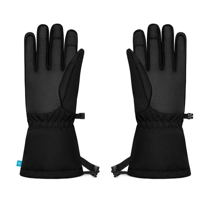 Luvas de ski & snowboard Desportos de inverno Homem e mulher Core Rigi Preto