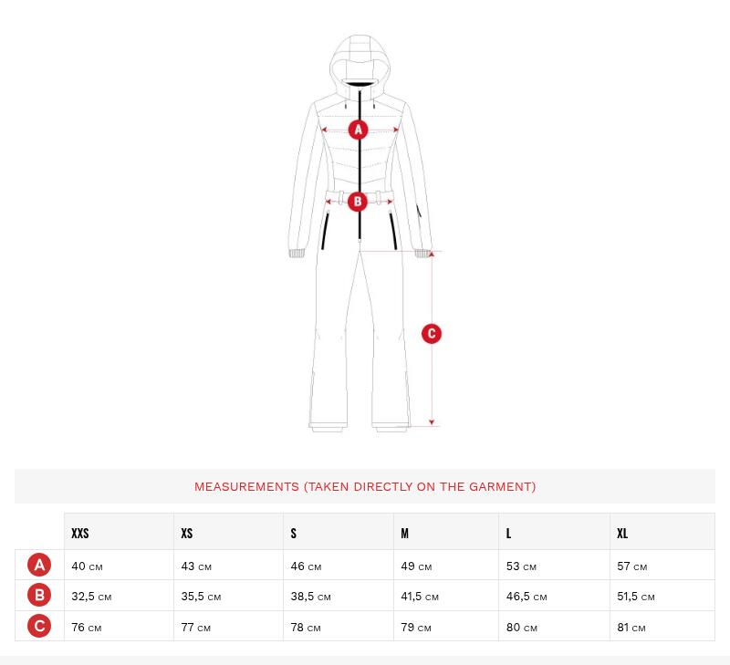 Women Winter sports 's one-piece ski suit O1 Ellie Green 7/7