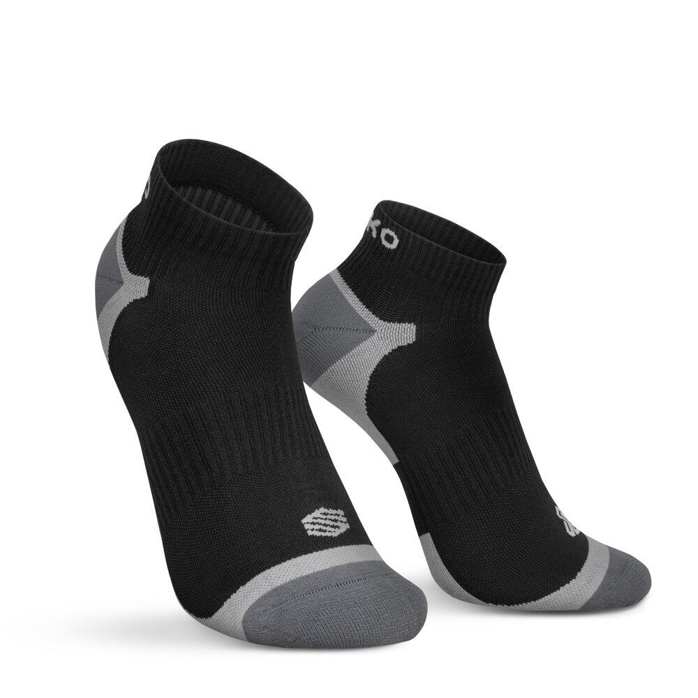 Men & Women Hiking ankle socks Loerie Black