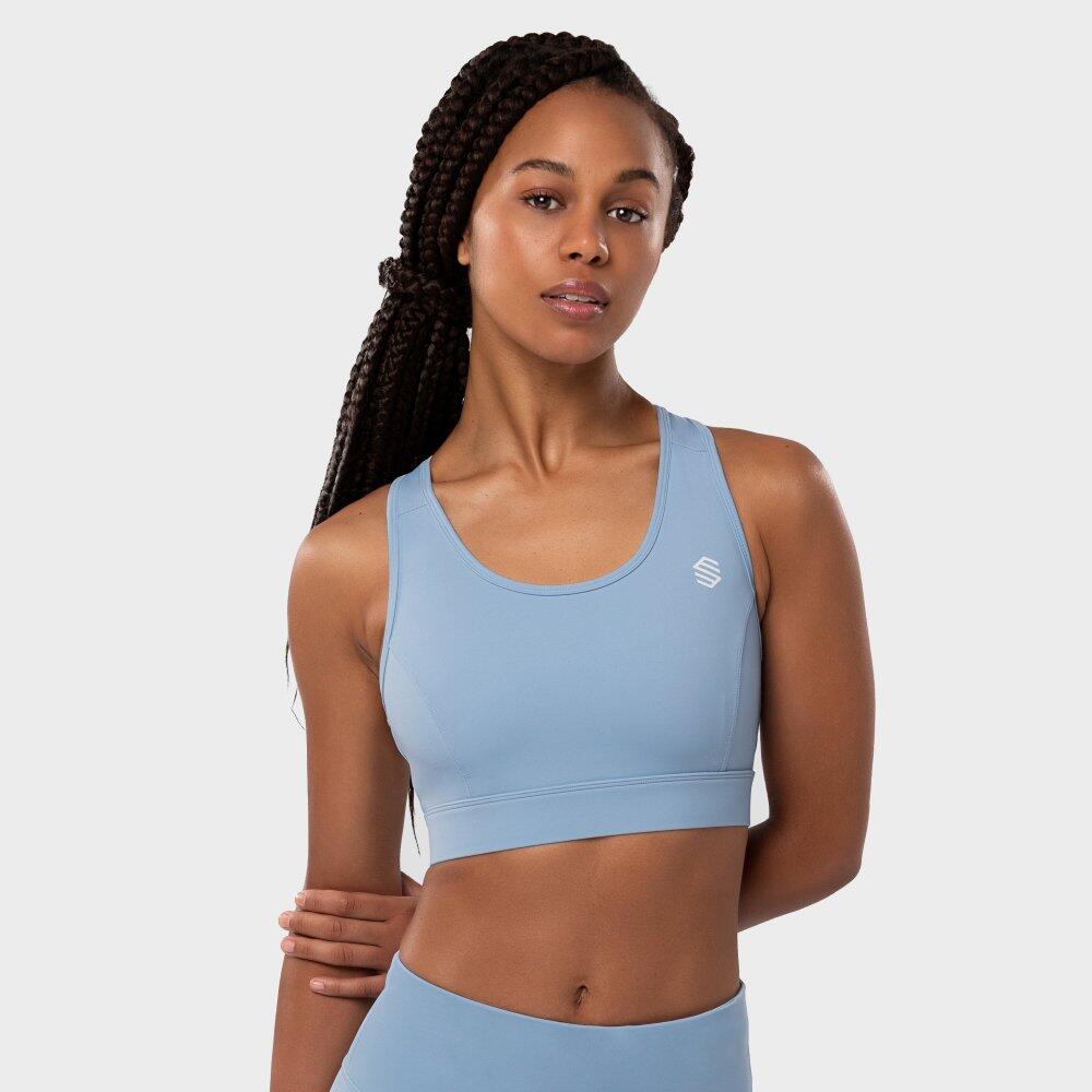 Reggiseno sportivo Fitness Donna Rain Celeste 2/7