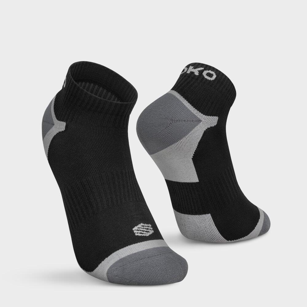 Chaussettes randonnée basses Homme et Femme Loerie Noir 3/7