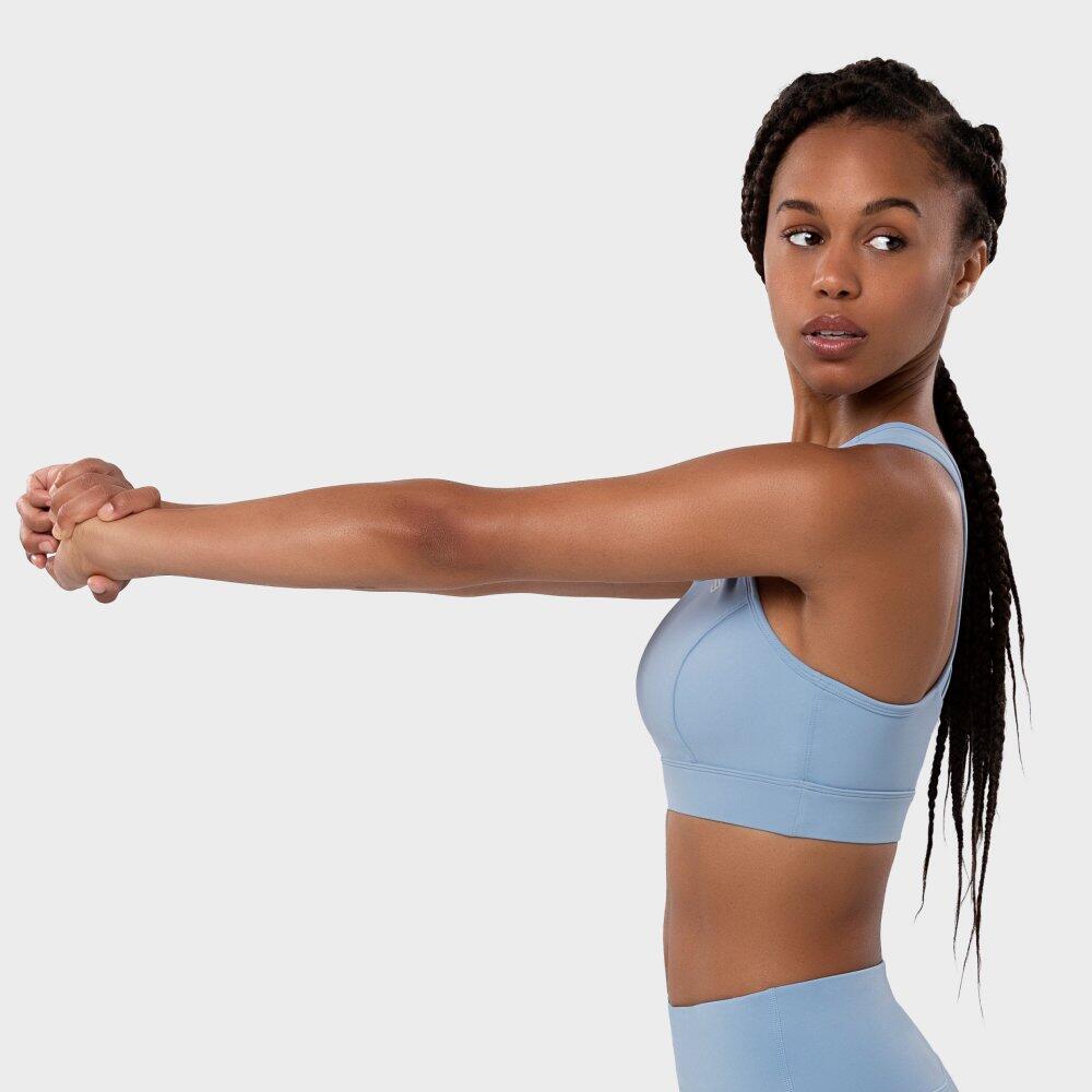 Siroko - Brassière Sport Fitness Femme Rain Bleu Ciel - Soutien-gorge - Bleu - 42 M/l - Decathlon