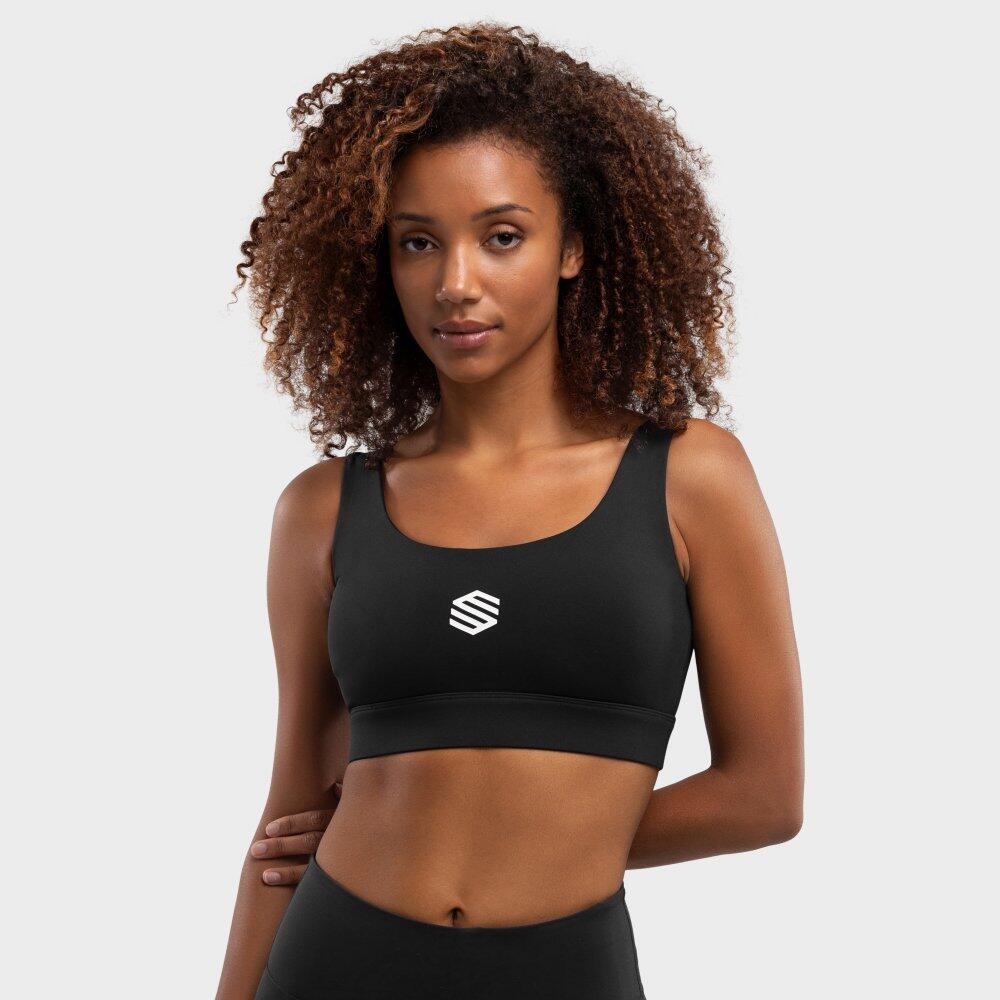 Brassière sport Fartlek Black femme noir nylon-élasthanne 2/7