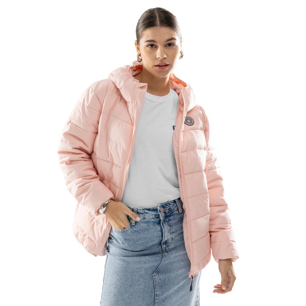 SIROKO Casaco acolchoado resistente à água mulher Lifestyle Hokkai-W Rosa