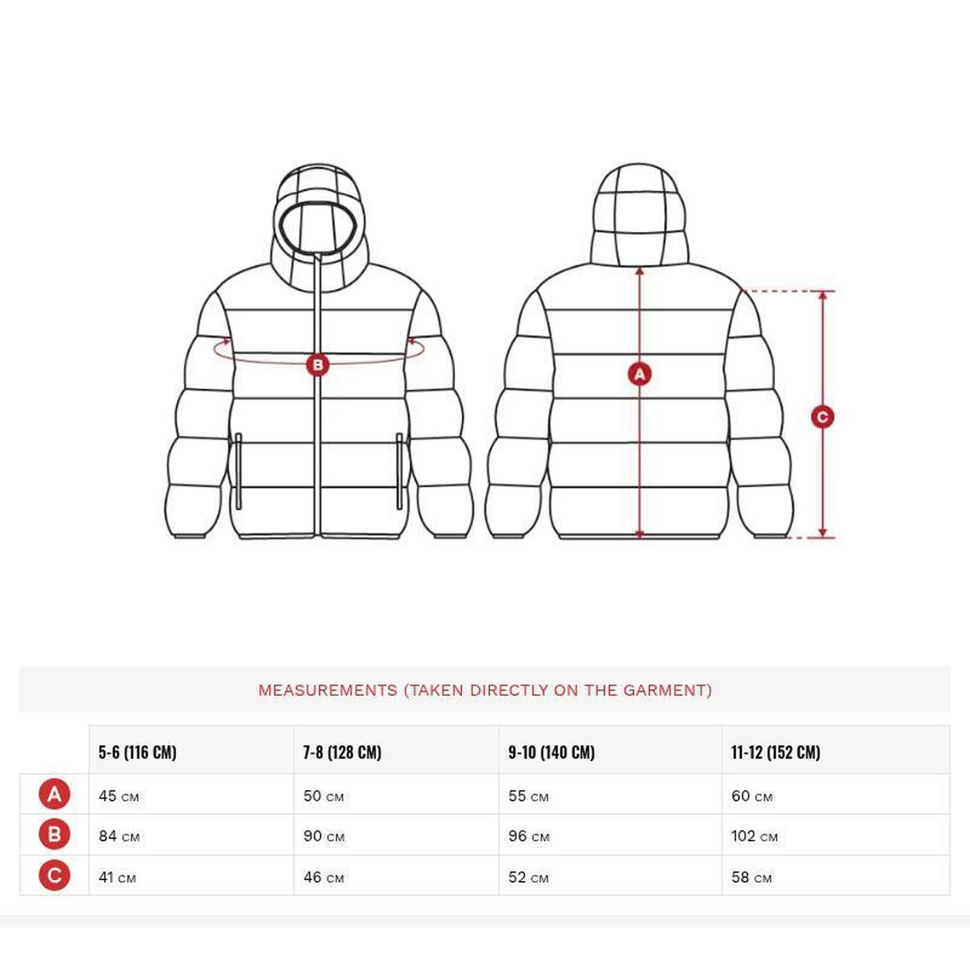 Jachetă puffer rezistentă la apă pentru fete Trend-G Negru