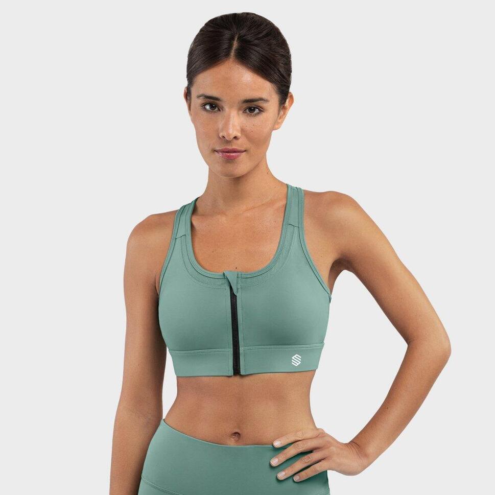 Stanik sportowy Fitness Damski- Wysokie wsparcie