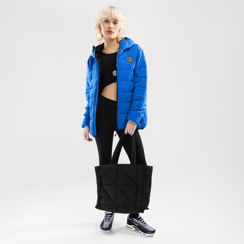 Jachetă puffer rezistentă la apă pentru femei Globe-W Albastru