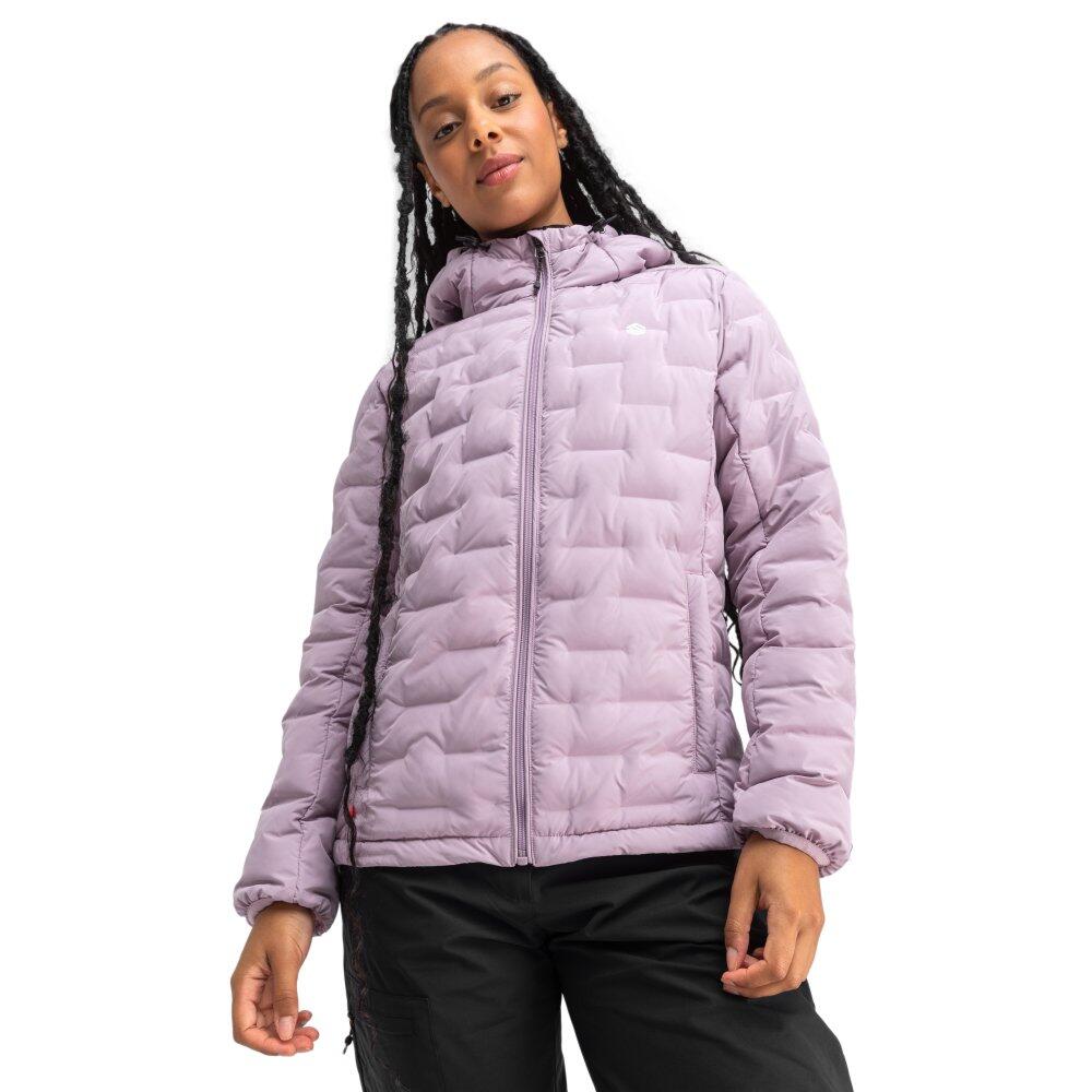 SIROKO Dámská lehká zateplená turistická bunda Zelene