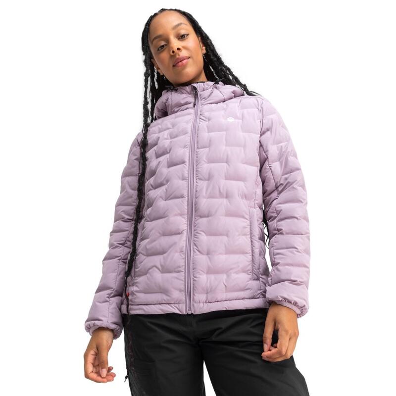 Veste randonnée isolante légère femme Zelene Violet