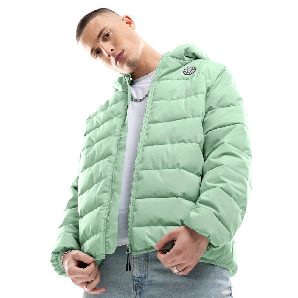 SIROKO Men Lifestyle water-resistant puffer jacket Cruise Green