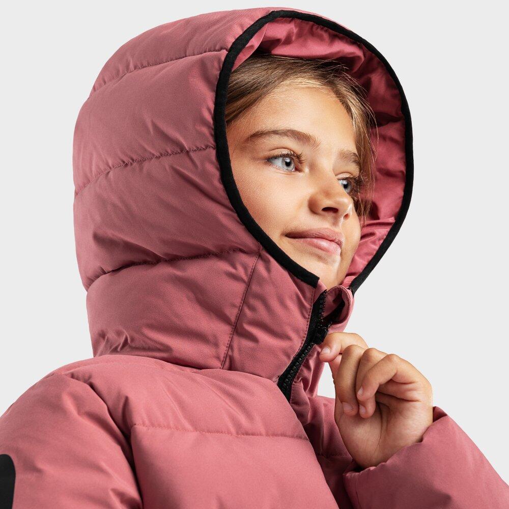 Jachetă puffer rezistentă la apă pentru fete Mist-G Roz 4/7