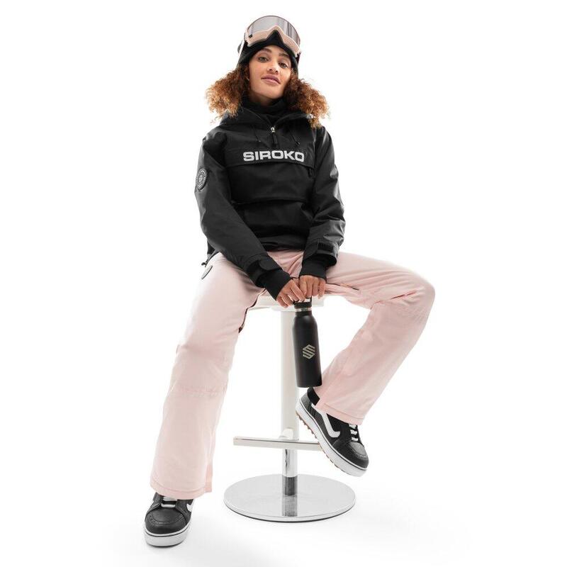 Snowboardové kalhoty damské P1-W Pilat Růžová