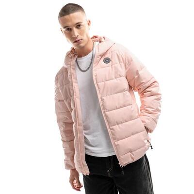 Heren lifestyle waterbestendig puffer jack hokkai roze