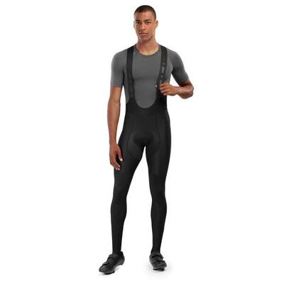Herren Radsport lange fahrradträgerhose für SRX Supreme Schwarz