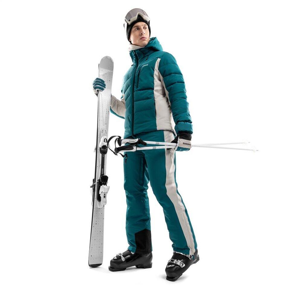 Męskie spodnie narciarskie Sporty zimowe Siroko P3 Zürs