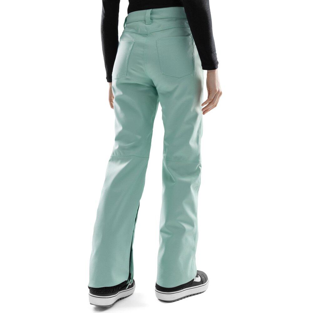Damen Wintersport hardshell-snowboardhose P2-W Auburn Grün 2/7