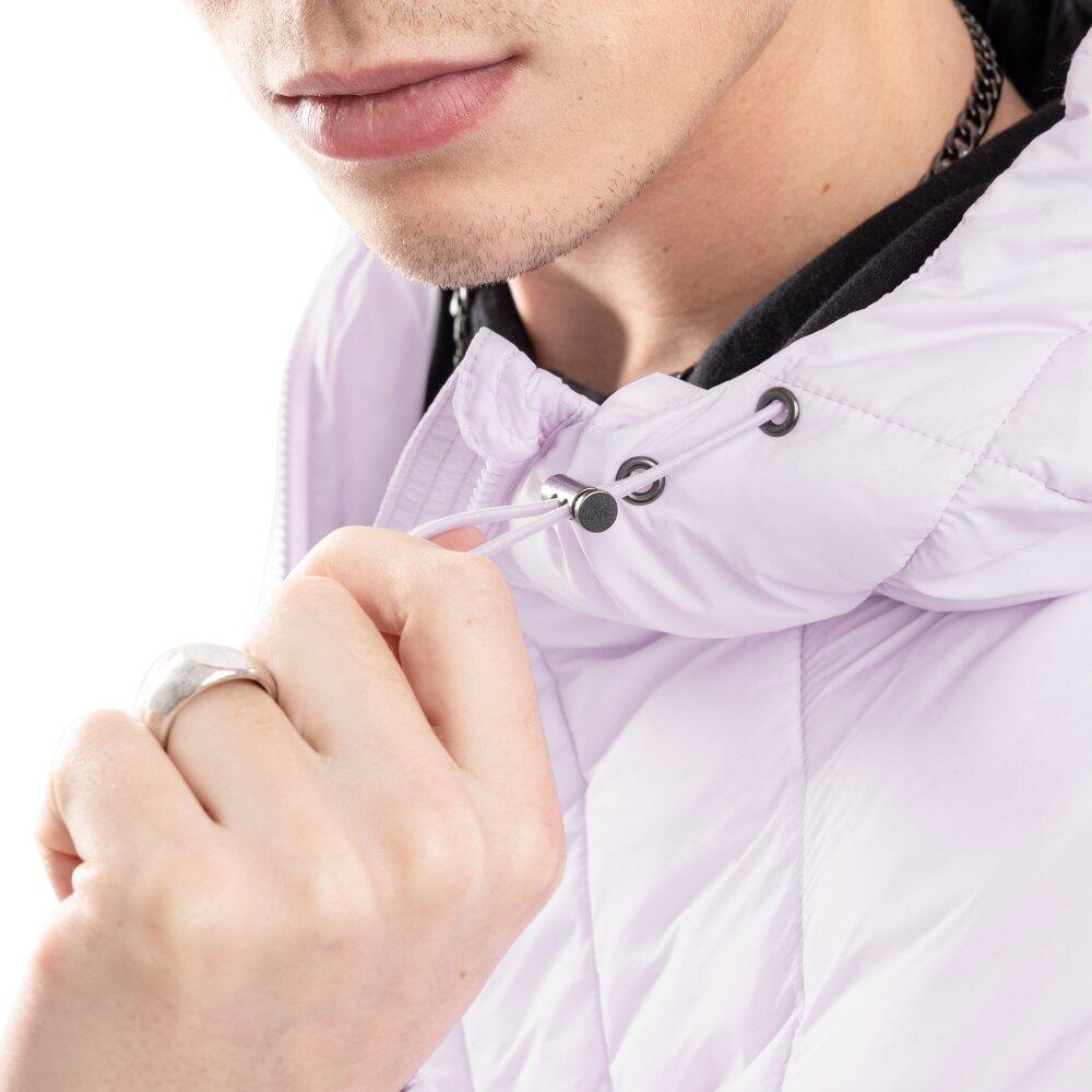 Chaqueta acolchada hombre lifestyle Pop Violeta 4/7