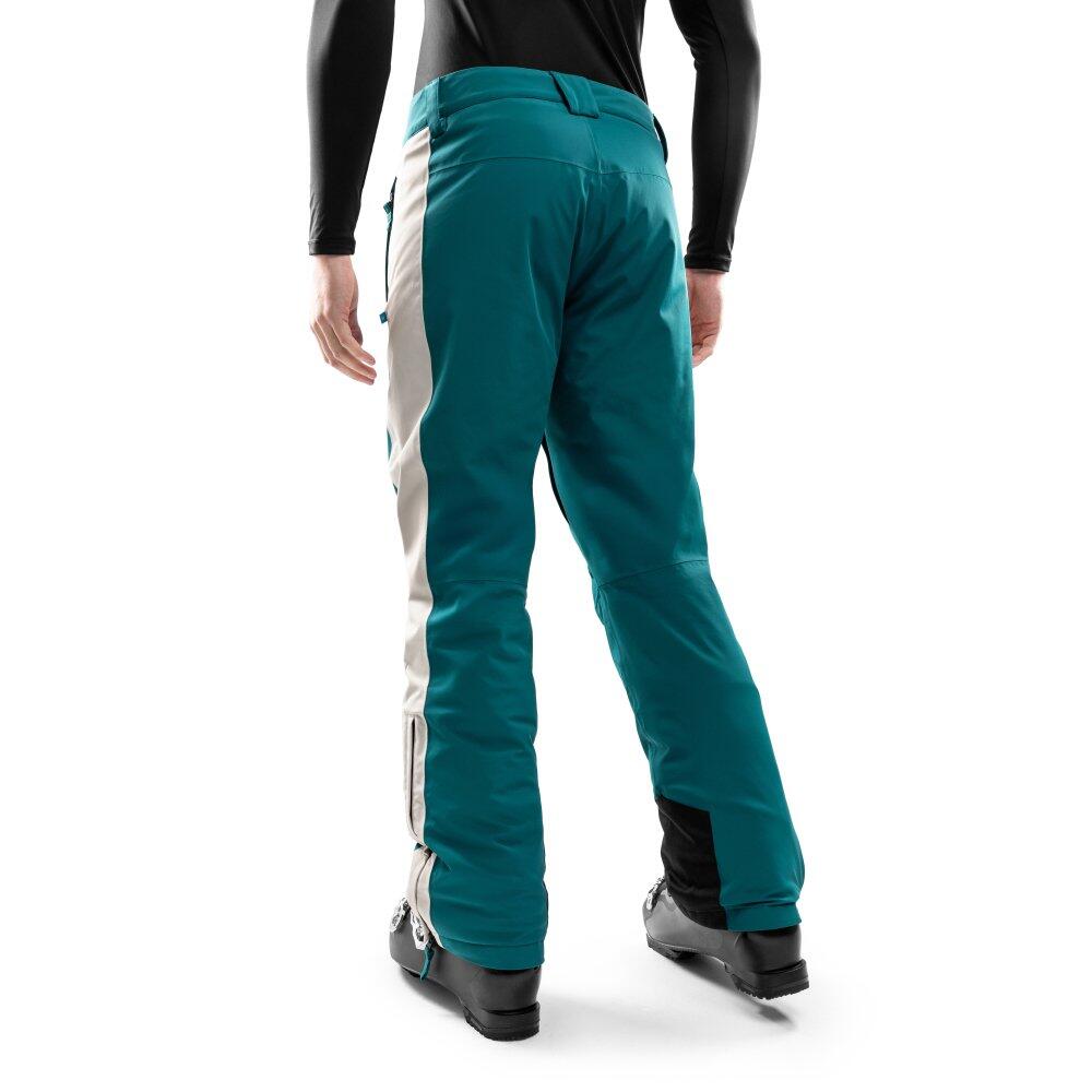 Herren Wintersport skihose P3 Zürs Grün 2/6