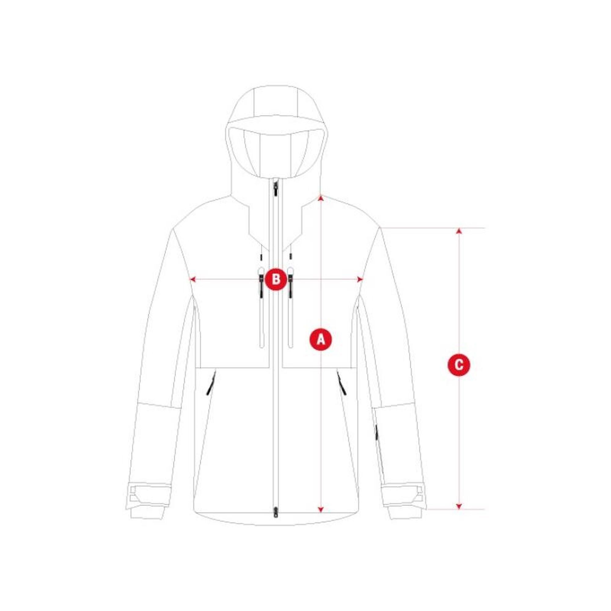 Jachetă de snowboard pentru femei W5-W Nix Negru