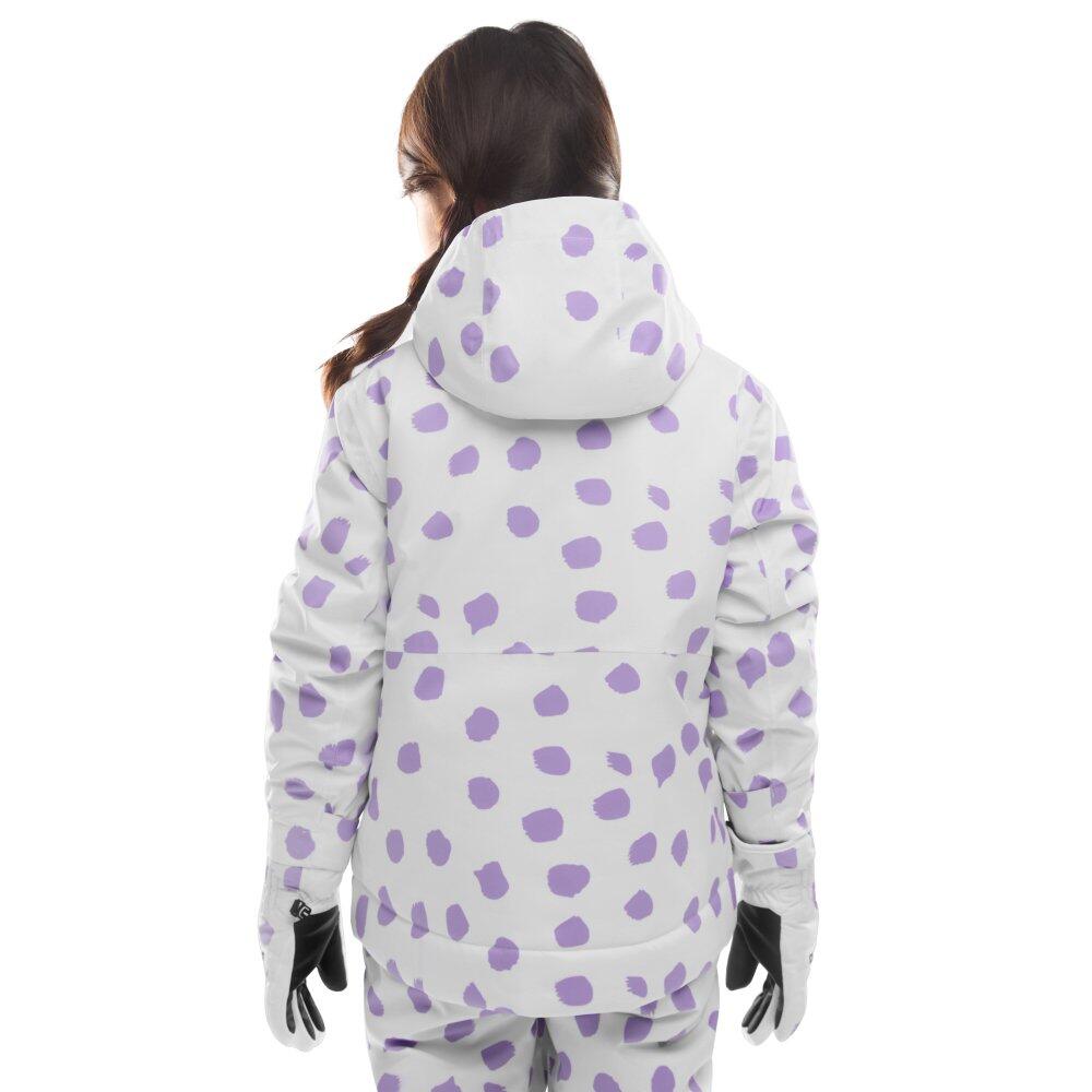 Kinder Wintersport Snowboardjacke für Mädchen KW1-G Fay Weiß 2/7