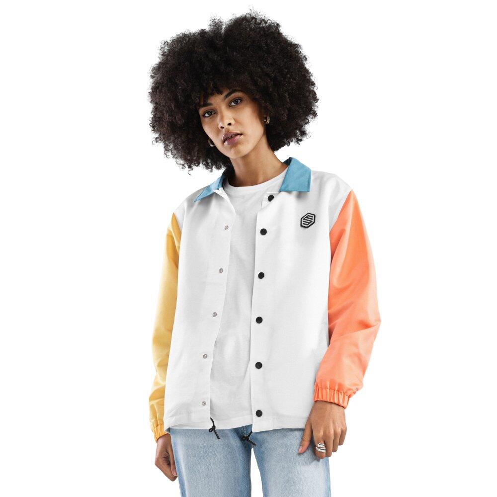 Women Lifestyle 's coach jacket Mentawai-W White