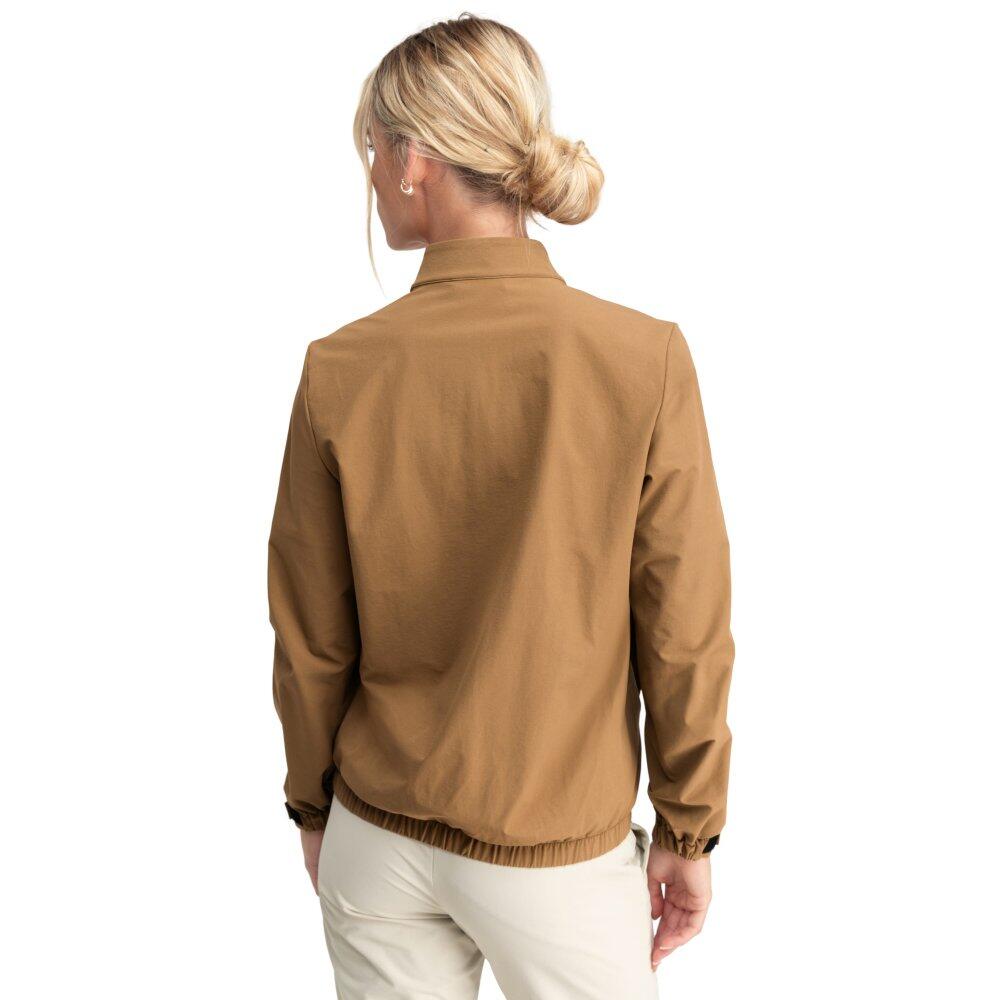 Damen Golf regenjacke Muirfield-W Mustard Braun 2/8