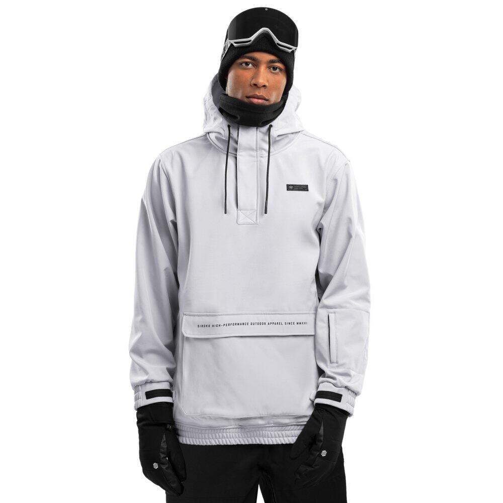Casaco de snowboard para homem Desportos de inverno W3 Lhotse Cinzento